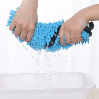 Dogs Cats Towels Super Absorbent Dog Bathrobe Microfiber Bath Towels Quick-Drying Cat Bath Towel For Pets